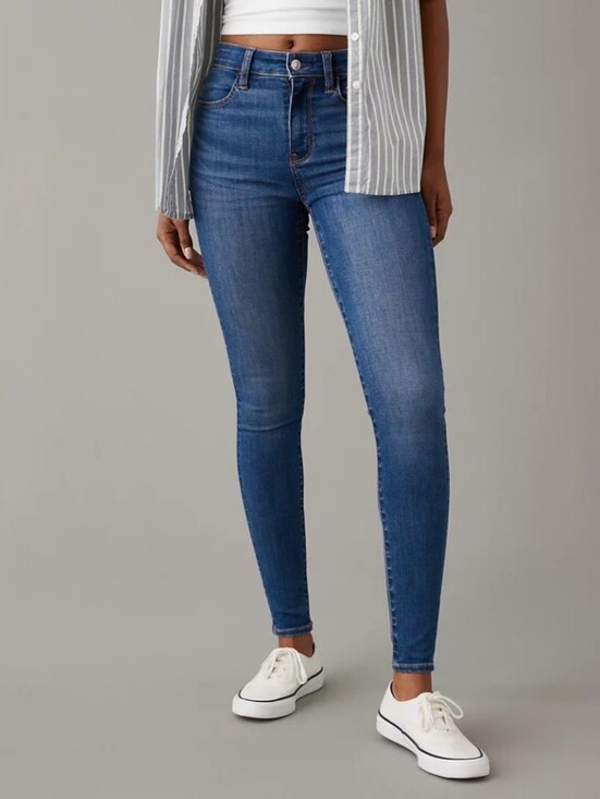 American Eagle Outfitters Denim - American Eagle Hi-Rise Jegging Skinny Jeans Ne(x)t Level Stretch Size 4